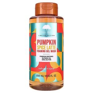 Tree Hut Limited Edition Pumpkin Spice Foaming Gel Wash 18oz